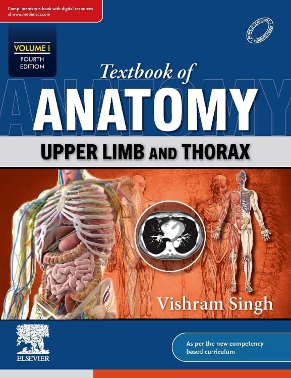 Textbook of Anatomy Upper Limb & Thorax,Vol I,4e
